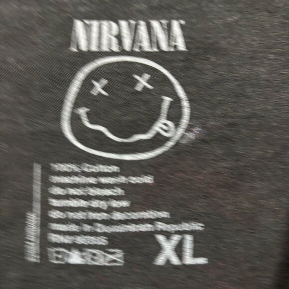Nirvana Sliver Album Cover Grunge Band Tee XL - Picture 4 of 4